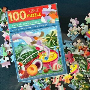FIRM!  eeBoo "Safe Travel Potion" Puzzle 100 Pc.
